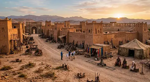 Excursión a Uarzazat – El paisaje de película de Uarzazat en una larga excursión desde Marrakech