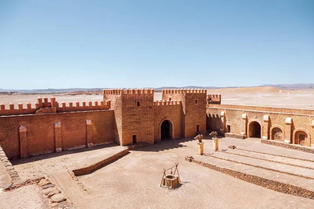 Ouarzazate, door of the desert, start of a two-day Merzouga run