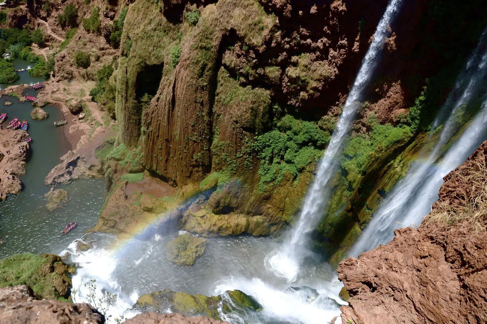 Ouzoud Waterfalls, Morocco’s most famous cascade, on a day trip from Marrakech