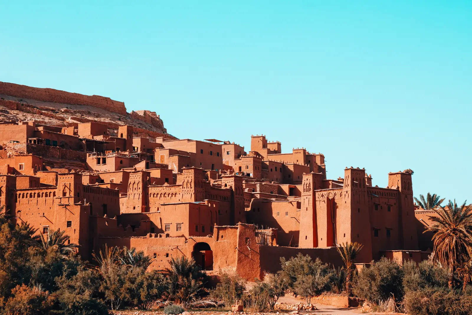 El ksar de Aït Ben Haddou cerca de Uarzazat