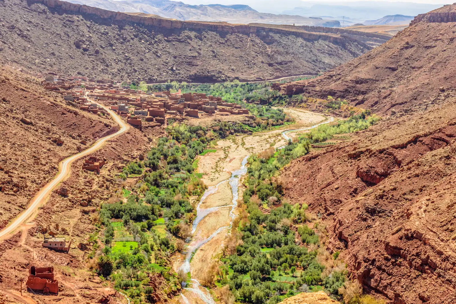 El Valle del Dades en un tour de cuatro días por el Sáhara desde Uarzazat