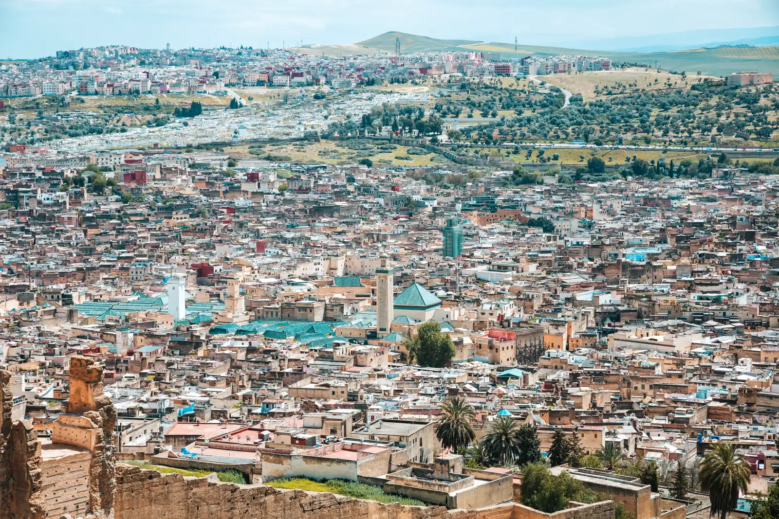 La medina de Fez, posible final de un tour de 10 días desde Agadir