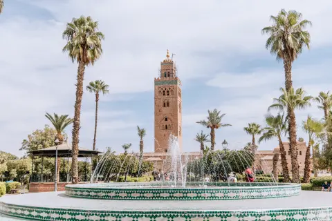 Marrakech no Marrocos